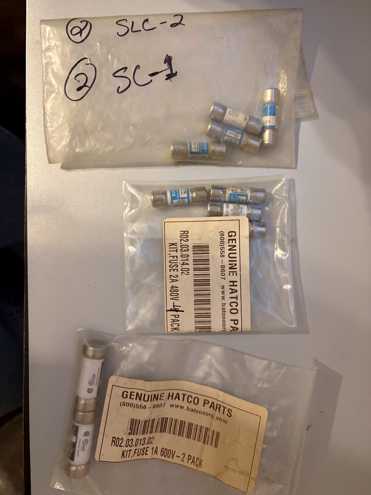 Hatco Fuse R02.03.014.02 & R02.03.013.02