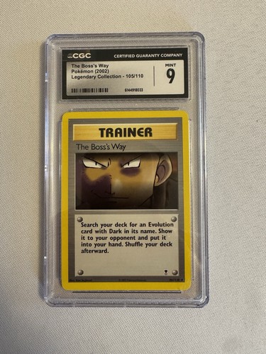 The Boss's Way graded CGC 9 for sale on eBay