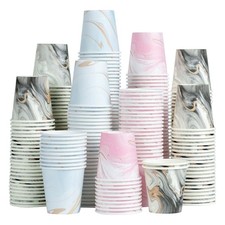 600 Pack 3 oz Paper Cups, Colorful Bathroom Cups Disposable Paper Cups, Small...
