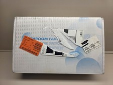 NEW BWE Waterfall Low-Arc Bathroom Faucet, with Pop-Up Drain, Brushed Nickel