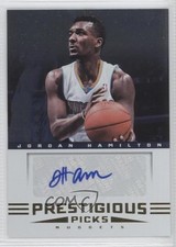 2012-13 Prestige Prestigious Picks Signatures Jordan Hamilton #23 Auto 0f8