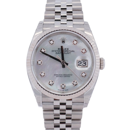 Rolex Datejust 36mm MOP Dial Watch Ref# 126234
