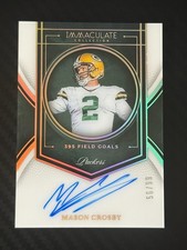 2025 Immaculate Collection #IR-MCY Mason Crosby auto #-99
