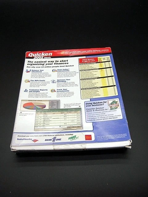 Quicken 2002 Basic Software Windows 95/98/2000/ME/XP - Image 2 of 2