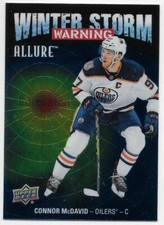 19/20 UPPER DECK ALLURE WINTER STORM WARNING Hockey (#WSW1-WSW20) U-Pick List