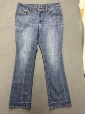 Faded Glory Bootcut Jeans Women's Size 16A Blue Mid Rise 35x30