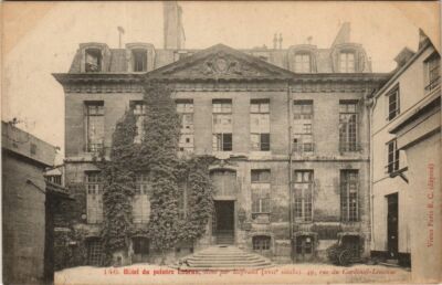 CPA PARIS 5e 49, Rue du Cardinal-Lemoine hotel Lebrun (978341)