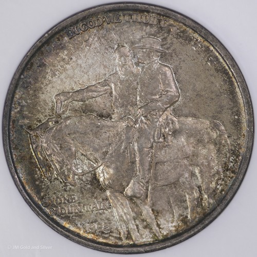 1925 P Stone Mountain Commemorative Half Dollar NGC MS 65 CAC | UNC BU - Picture 3 of 4