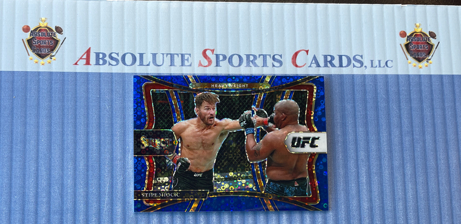 2021 Select Ufc Premier Level Blue Disco STIPE MIOCIC | # /99 | Heavyweight