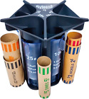 Coin Counter Coin Sorter Tube|Creative 5-In-1 Change Sorter Coin Organizer|Chang