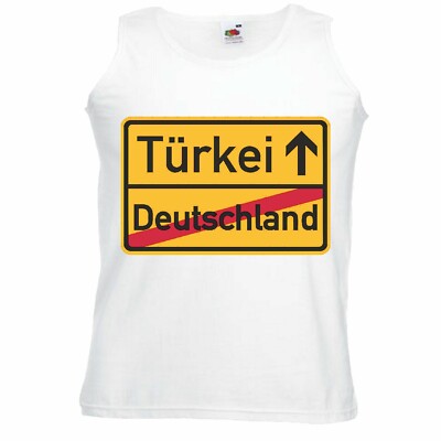 Tank Top TÜRKEI TÜRKIYE ORTSSCHILD - TÜRKIYE - TÜRKE - TÜRKISCH - ANKARA