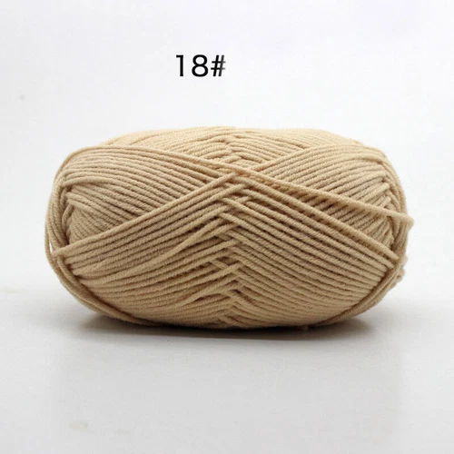 62 Colors Milk Cotton Skeins Hand Knitting Wool Baby Crochet Chunky Yarn 50g - Picture 41 of 87