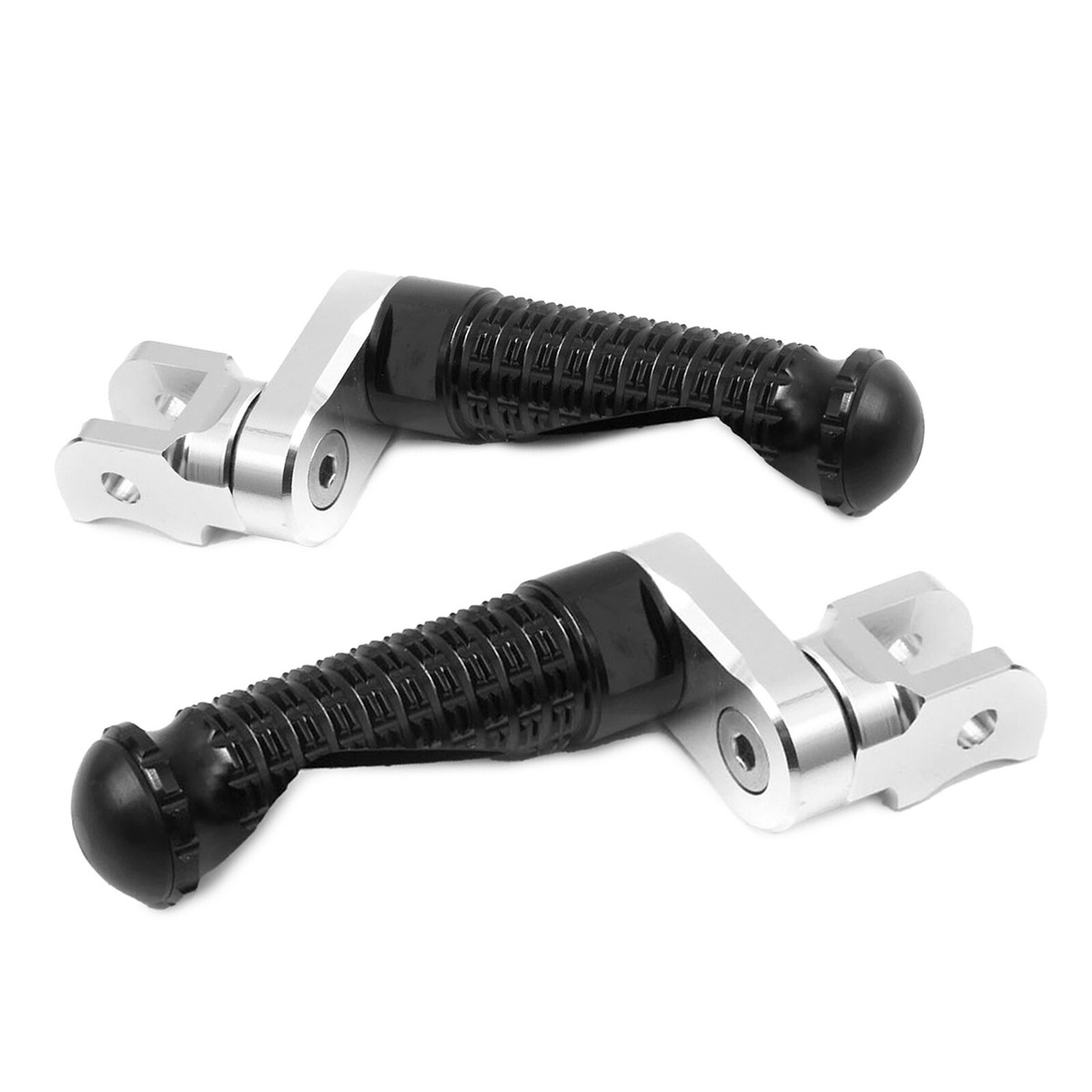 MPRO 1 inch Riser Black Front Foot Pegs For Kawasaki Ninja