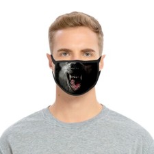 Gesichtsmaske Wolf