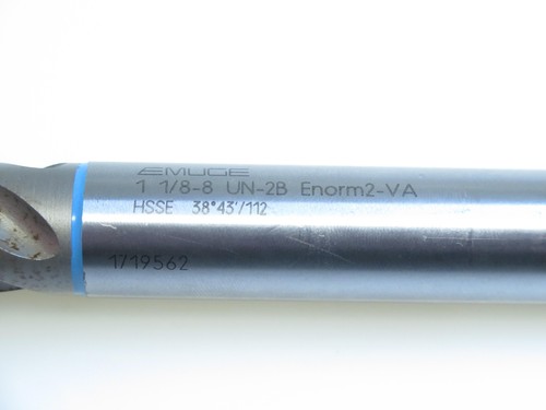 EMUGE Gewindebohrer Maschinengewindebohrer Enorm 2-VA 1 1/8-8 UN-2B HSSE - Picture 3 of 5