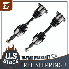 Pair 4WD Front CV Axle Shaft for GMC Chevy Caddy Silverado Suburban Sierra 1500