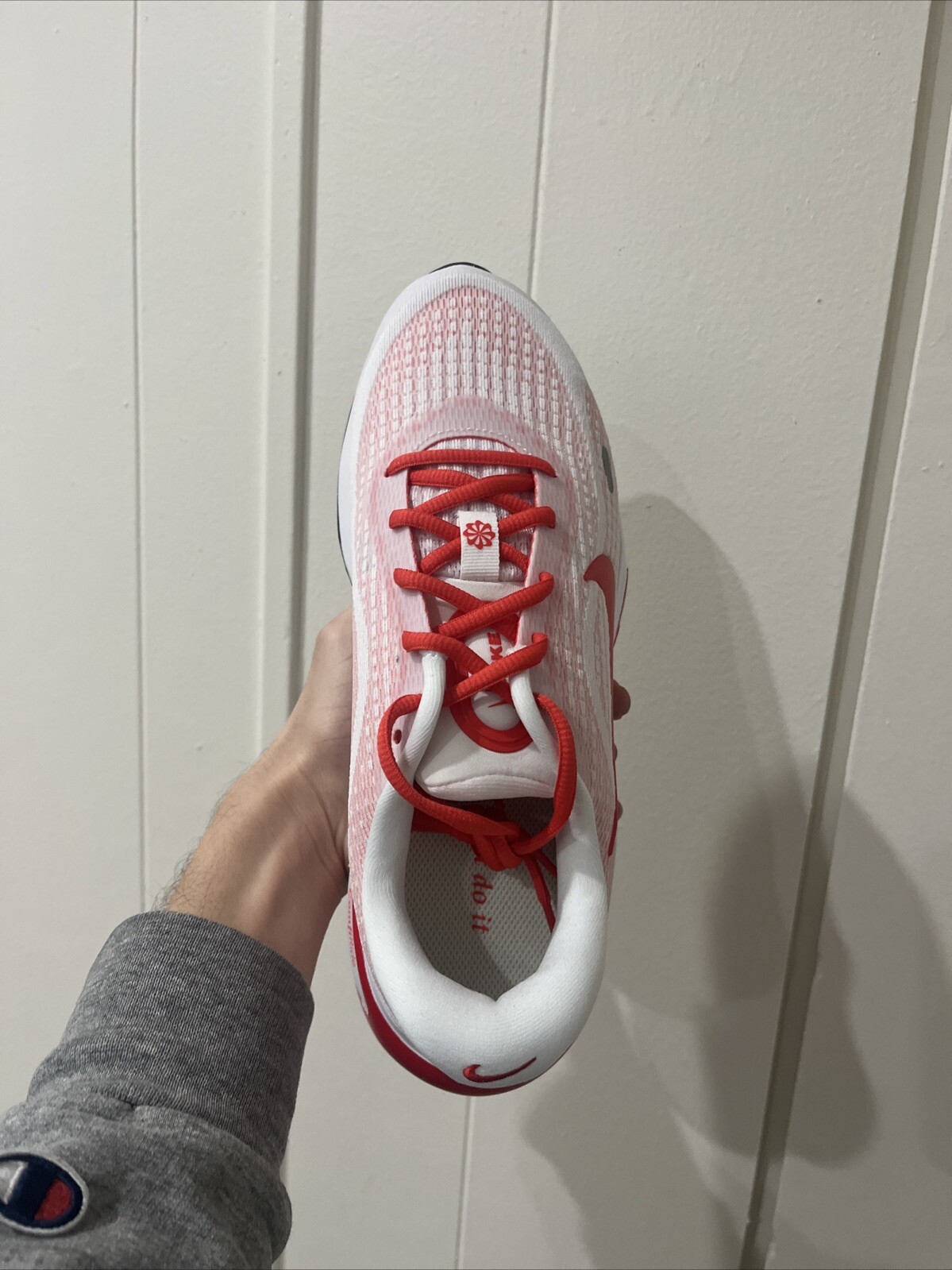 NEW Nike Journey Run White / Light Crimson Women's Sizes 7.5, 8.5, 10 FJ7765-111