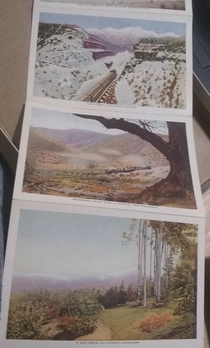 VINTAGE WÜSTE, INDISCHE UND MEXIKANISCHE SZENEN DES WESTENS KLAPPPOSTKARTE - Bild 8 von 11