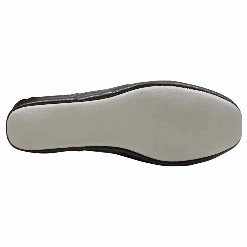 Mujeres Daniel Verde Glamour Negro Niños Piel Sin Cordones Zapatillas Zapatos Talla 9 M Foto 4 de 4