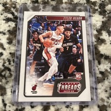 TYLER HERRO 2019-20 PANINI CHRONICLES THREADS RC #76 MIAMI HEAT
