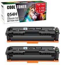 2PK Black 054H Toner Cartridge for Canon 054 imageCLASS MF642cdw Toner MF644cdw