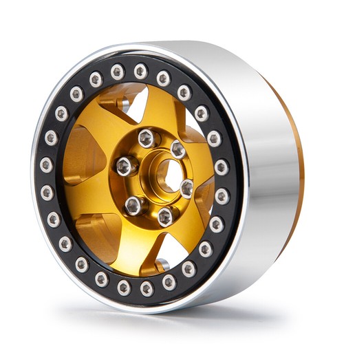 4Pcs 1/10 Alloy 1.9" Beadlock Wheel Rims for Axial SCX10 CC01 D90 RC Crawler US - Picture 17 of 28