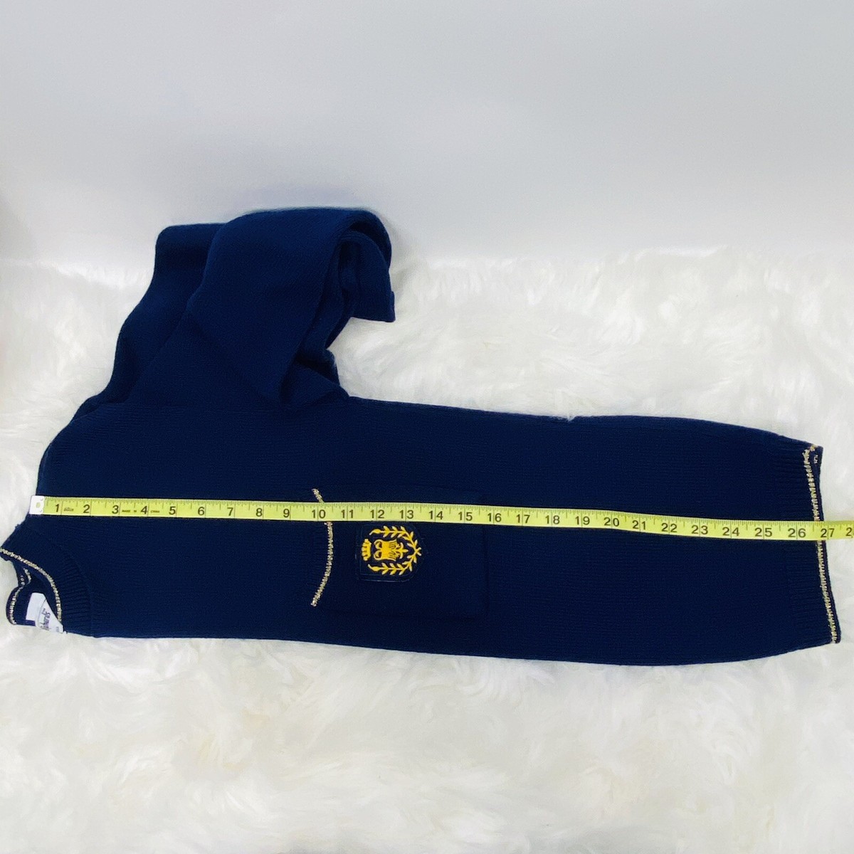 80-90s Anthony Richards Sweater Women's USA Navy Blue Sz Medium