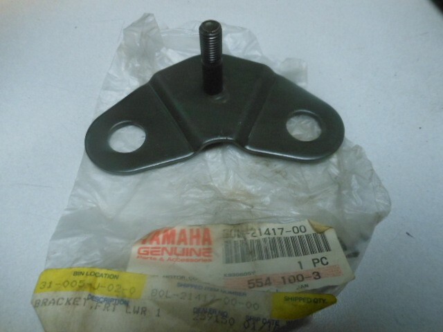 NOS Yamaha Front Lower 1 Bracket 85-89 PZ480 80L-21417-00 | eBay