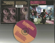 DUMDUMS Army of Two UNRELEASED & MIX & VIDEO &EDIT CD single USA seller Dum Dums