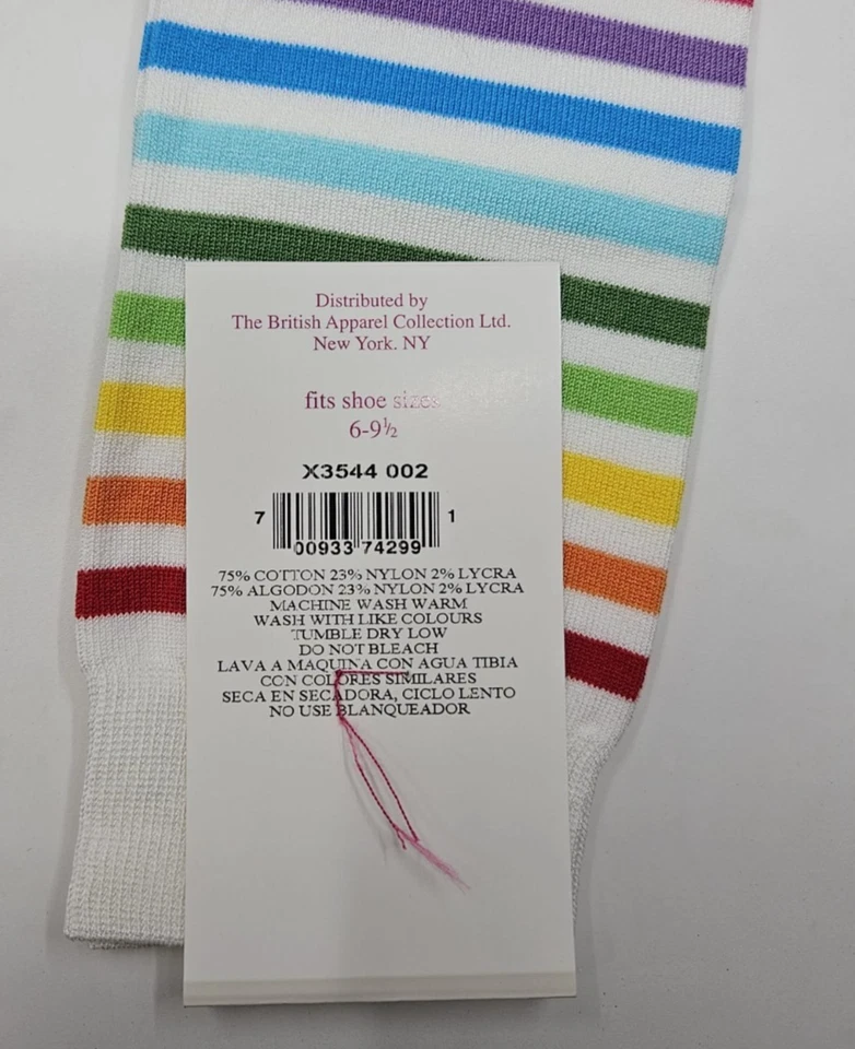 Meias inglesas finas Pantherella - Discoteca feminina 75% algodão 23% nylon 2% lycra nova com etiquetas - Imagem 4 de 4