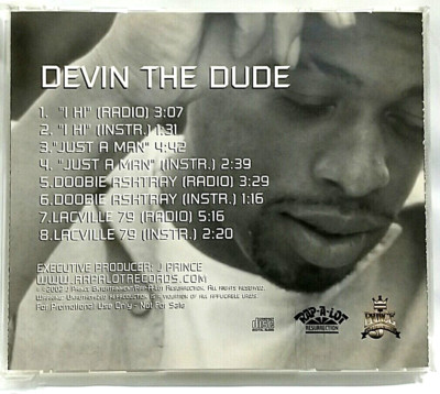 CD) Devin The Dude – I Hi / Just A Man , Promo, 03474 52004 2 5