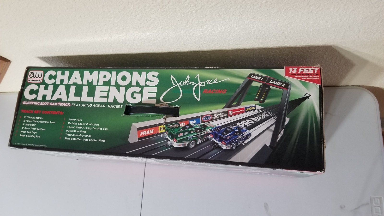 Auto World 2011 HO Champions Challenge Pro Racing Dragstrip Slot Car