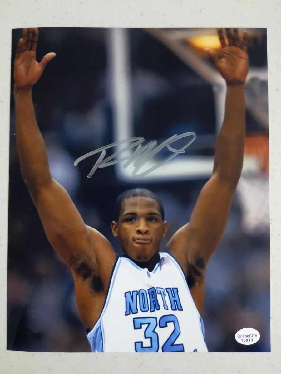 North Carolina player jersey autographs