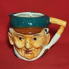 Vintage Character Face Toby Creamer Pitcher Coffee Mug 3 Inch Tall