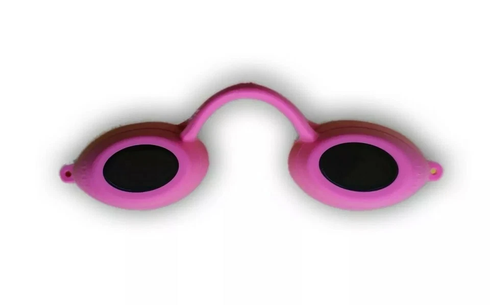 4-EYEZ Australian Gold/iLidz-4eyez "Compact" Pink/UV-Schutzbrille/Solariumbrille