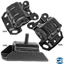 Engine Motor Mounts & Auto Trans Mount 3Pcs Set for Pontiac Boneville 1ST Design