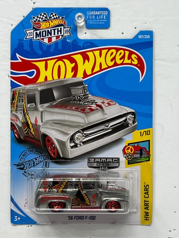 Hot Wheels Zamac HW Art Cars '56 Ford F-100 1:64 Diecast Foto 2 de 2