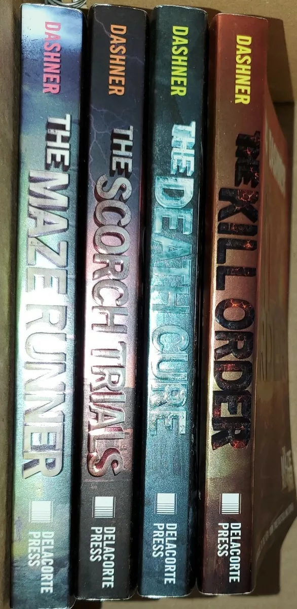 The Maze Runner Series 4 Book Complete Set by James Dashner