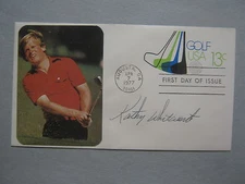 KATHY  WHITWORTH   World Hall of  Fame  Signed  1977 First Day of Issue Envelope