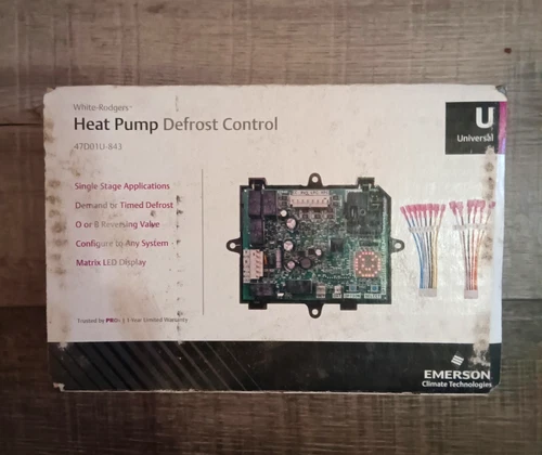 White-Rodgers Emerson 47D01U-843 Heat Pump Defrost Control Board