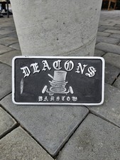 CAR CLUB PLAQUE HOT ROD SIGN PLATE CRAGAR LOTS OF THESE LISTED YARD SALE FIND...