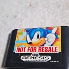 SEGA Sonic the Hedgehog Not for Resale for Sega Genesis 16-Bit Cartridge