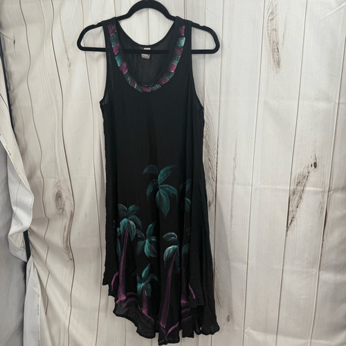 India Boutique Women’s Free Size Palm Tree Flowy Dress