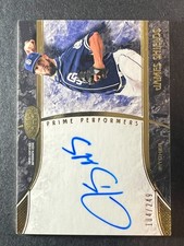 2016 Topps Tier One Prime Performers Autographs James Shields #PP-JSH /249 (AU)