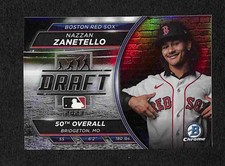 2023 Bowman Draft - Nazzan Zanetello /250 Draft Night Refractor #BDN-1 Red Sox