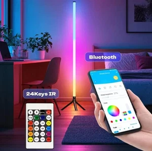 LED RGB Floor Lamp 120CM Music Sync