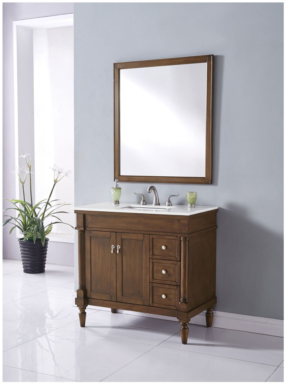 Elegant Lighting VF13036-VW Lexington 36" - Off White thumbnail 10