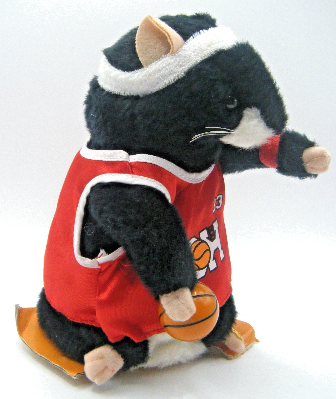 2002 Gemmy Dancing Hamster Dr. Dunk Basketball Jones Item 30969 Open Box NOS