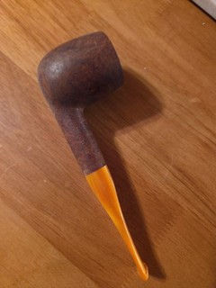 Vintage London Deluxe Pipe 201 Made In London England With Anchor Marking