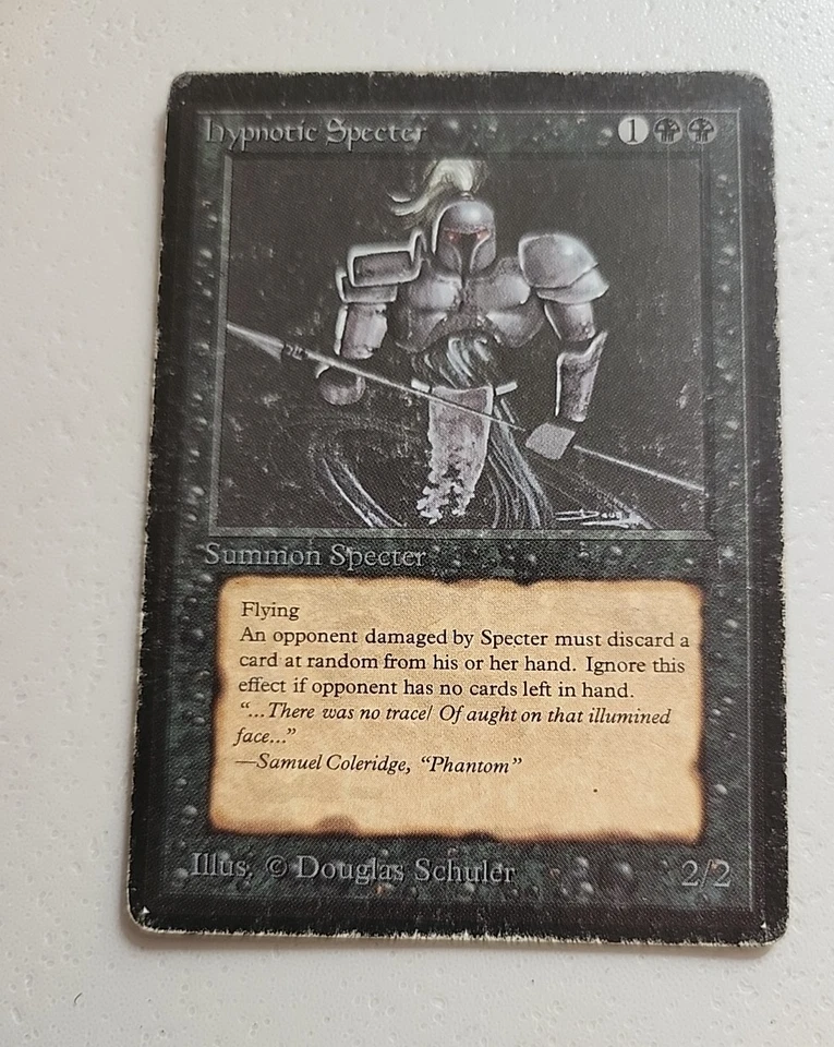 Hypnotic Specter Beta HP Heavily Played MTG - Image 2 of 4